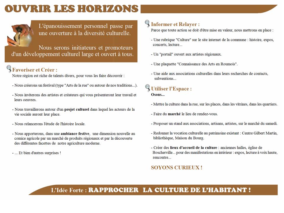 OUVRIR LES HORIZONS